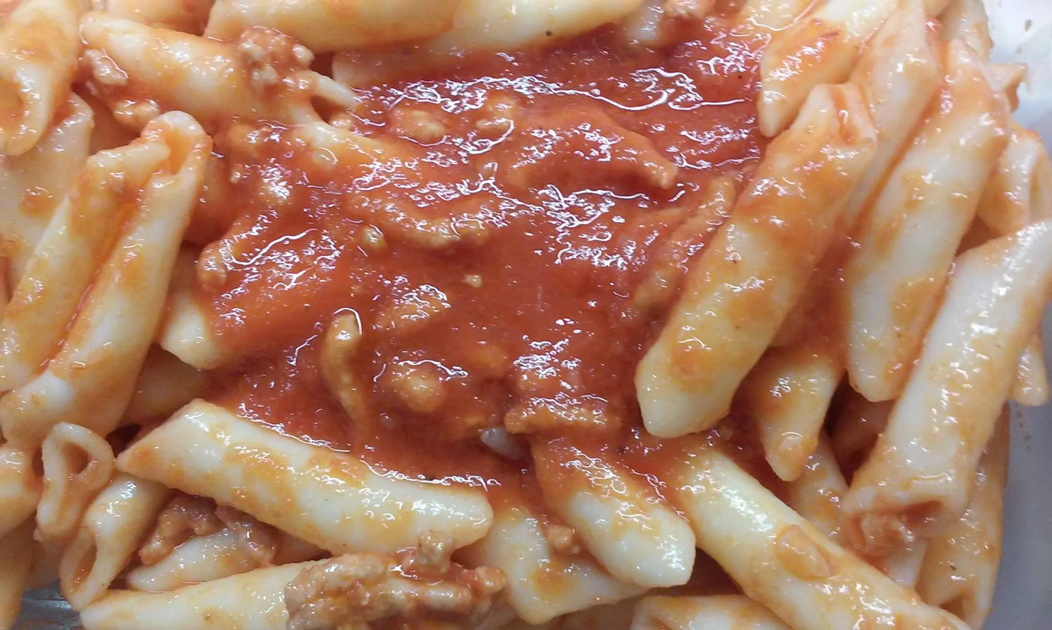 Macarrones a la boloñesa