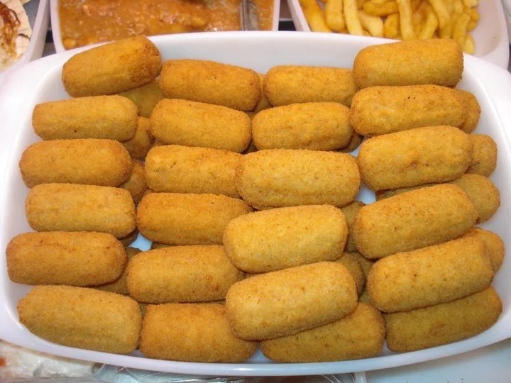 Croquetas de pollo asado