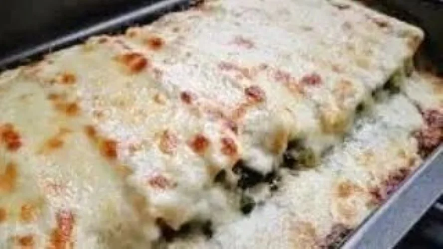 Canelones de espinacas y queso de cabra (3 unidades)