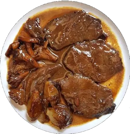 Ternera con rovellones